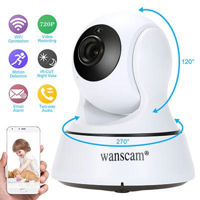 Wanscam HD 720P WiFi Webcam mit App Kontrolle, NightVision u.v.m. für 17,92€