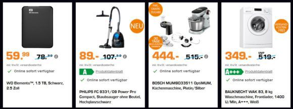 SATURN Schocktober z.B. SAECO HD8927 PicoBaristo Kaffeevollautomat für 579€