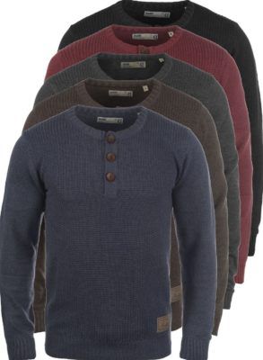 SOLID Terrance Herren Strickpullover mit Rundhalskragen für 26,95€