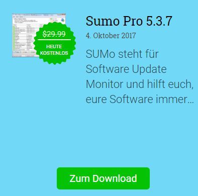 Kostenlos: Sumo Pro 5 – nur bis morgen 10 Uhr