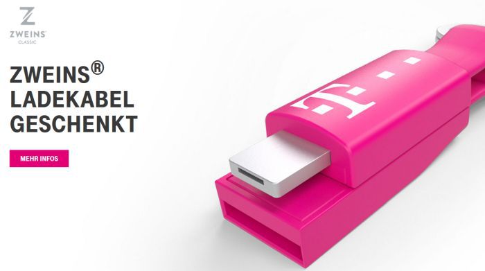 Nur für Telekom Kunden: Kostenloses Ladekabel (Lightning und microUSB) als Schlüsselanhänger