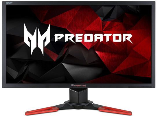 Acer Predator XB241H   24 Zoll Gaming FH Monitor mit 1msec. & Pivot Funktion ab 239€ (statt 275€)