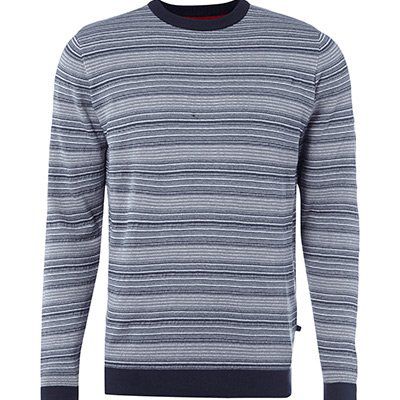 Bugatti Herrenpullover in Marineblau aus 100% Baumwolle für 35,99€ (statt 45€)