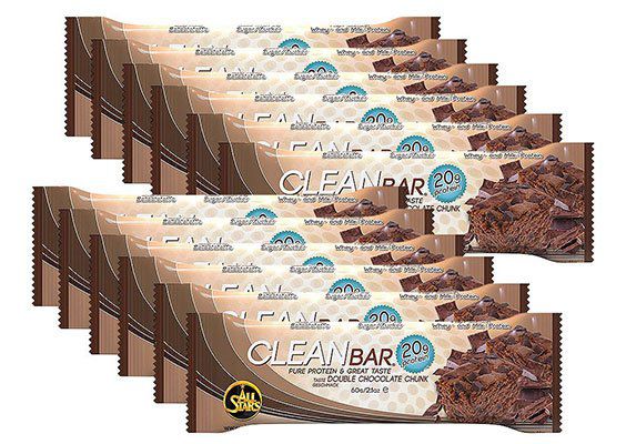 Vorbei! 18er Pack All Stars Clean Bar Riegel in 3 Geschmacksrichtungen für je 20,99€ (statt 35€)   MHD