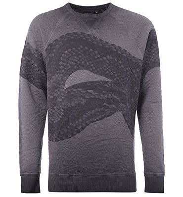 Diesel Herren Sweatshirt mit Schlangen Print für 47,20€ (statt 59€)