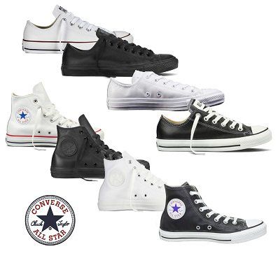 Converse Hi/Low aus Leder ab je 44,90€ (statt 63€)