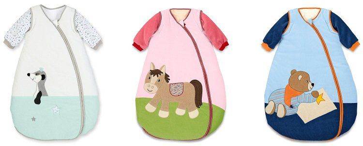 Sterntaler Schlafsack (70cm, 90cm, 110cm) ab 27,44€