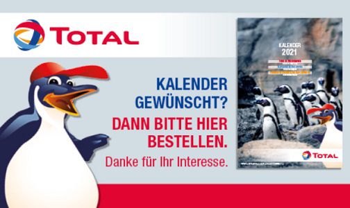 Kostenloser Kalender 2021 Tier Portraits von Total anfordern