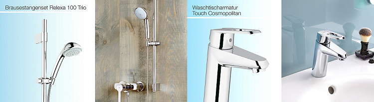 Grohe Armaturen und Duschsysteme bei Veepee   z.B. Grohe Brau­se­gar­ni­tur Vi­ta­lio Joy Cube Stick für 119,99€ (statt 159€)