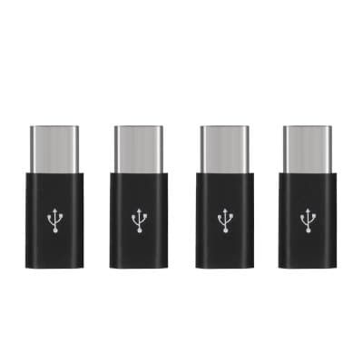 4er Pack Type C Adapter (ANDE)   Micro USB zu USB C  für 0,65€