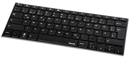 Hama Bluetooth Tastatur KEY2GO X1000 (Android) für 9,99€ (statt 20€)