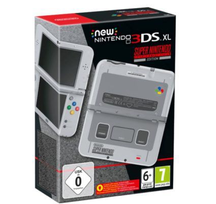 New Nintendo 3DS XL Konsole im coolen SNES Design ab 149€