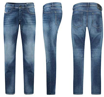 Diesel Herren Jeans Buster 084GR in Blueblack für 67,92€ (statt 87€)