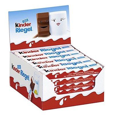 36er Pack Kinder Riegel Schokolade für 8,96€