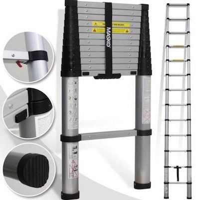 Eaxus Teleskopleiter 3,8 Meter max. 150kg für 79,99€ (statt 108€)