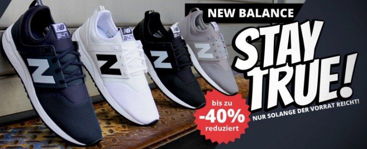 New Balance Restgrößen Sale bei SportSpar   Kult Sneaker ab 25€!