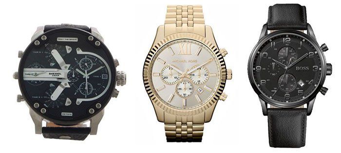 Letzter Tag!15% Code auf Uhren, Schmuck und Spielzeug bei eBay   z.B. Diesel Mr. Daddy Herren Uhr für 129€ (statt 156€)