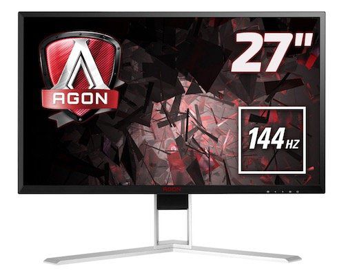 AOC AGON AG271QX   27 Zoll Gaming Monitor mit 144Hz für 413,04€ (statt 445€)