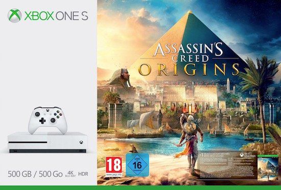 Vorbei! Xbox One S 500GB + Assassins Creed: Origins für 169€ (statt 233€)