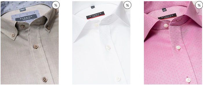 Eterna Hemden für je nur 29,95€ oder Blusen für je 39,95€ + keine Versandkosten