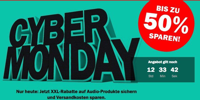 Teufel Cyber Monday Sale mit bis zu  50%   z.B. Teufel Boomster für 244,98€ (statt 330€)