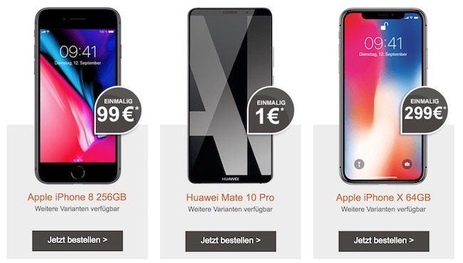 Vodafone Smart XL mit 6GB LTE statt 4GB für 51,99€ mtl. + TOP Smartphone (iPhone X uvm.)