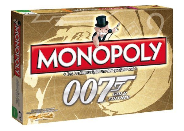 Knaller! Monopoly   James Bond Gold Edition für 19,99€ (statt 53€)