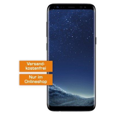 Samsung Galaxy S8 für 4,99€ + Vodafone Tarif mit 1GB für 19,99€ mtl.