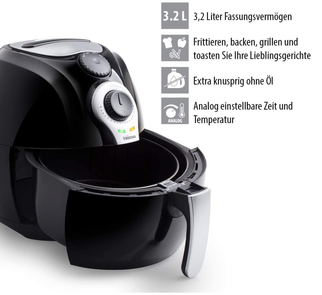 Tristar FR 6990 Crispy Fryer XL Heißluftfritteuse für 41,99€ (statt 63€)