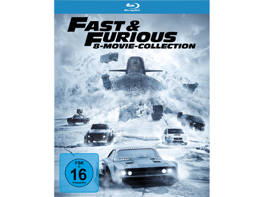 Fast & Furious 1 8 (Blu Ray) für 25€ (statt 31,50€)