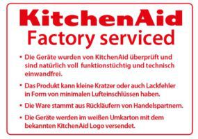 KitchenAid 5KSM45EWH   Küchenmaschine mit 250W (ref.) für 222€ (statt 289€)