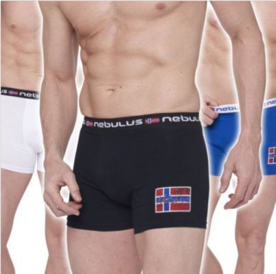 Nebulus Diego T100   3er Pack Herren Boxershorts für 19,95€