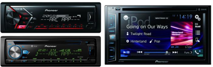 Pioneer Autoradio Sale   z.B. PIONEER MVH S300BT für nur 59,99€