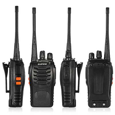 2x BAOFENG BF 888S Walkie Talkies 16 Kanäle Sprechfunkgerät für 22,35€