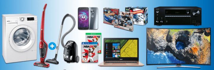 Saturn Late Night Shopping Übersicht   u.a.: AEG Staubsauger Doppelpack statt 413€ für 299€   Acer Swift 3 statt 999€ für 799€