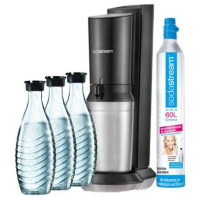 Brands4Friends Sodastream Aktion: z.B. Crystal V2 + 3 Glaskaraffen + CO2 Zylinder ab 84,99€