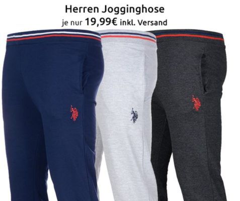 U.S. POLO ASSN.   Herren Jogginghose für je nur 19,99€