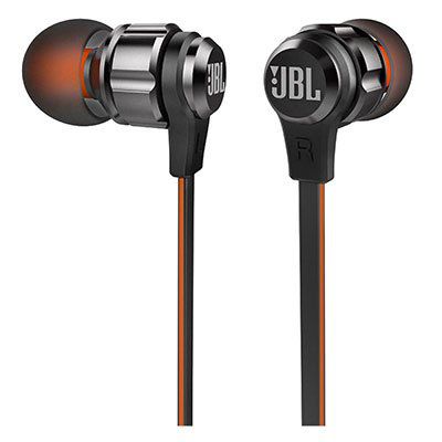 JBL T180A In Ear Kopfhörer mit Mikrofon in Rot für 12,58€ (statt 21€)
