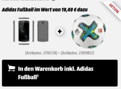 ZTE Blade L5 Plus 8 GB Android 5 Dual SIM Smartphone für 49€ + gratis Adidas Fußball