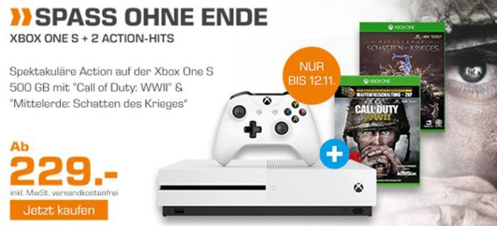 Saturn Weekend Sale: z.B. XBox One + 2 Games ab 229€   Rogue One: A Star Wars Story 2D & 3D für 15,99€