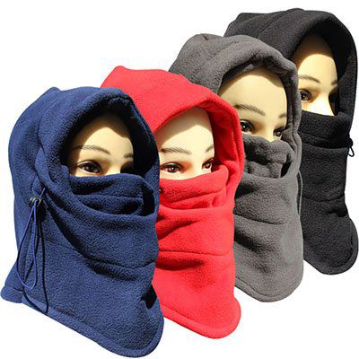 Doppelschichtige Gesichtsmaske gegen Wind & Wetter für 3,36€