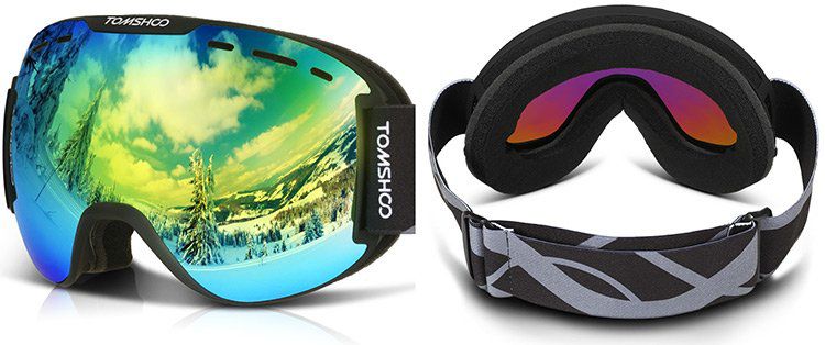 TOMSHOO OTG Skibrille in vielen Styles für 17,19€