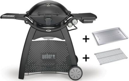 Weber Q 3200 Black Line Gasgrill +Schild +Rost für 549€ (statt 599€)