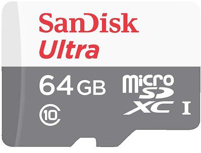 Vorbei: SanDisk 64GB ultra microSDXC (inkl. SD Adapter) Doppelpack für 3,02€ (statt 34€)