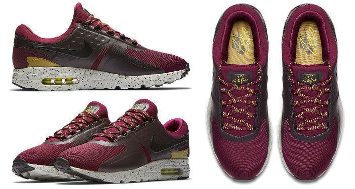 Nike Air Max Zero SE Herren Sneaker in Bordeaux für 73,48€ (statt 140€)