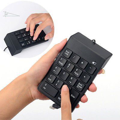 Externes Numpad mit 18 Tasten für 3,44€