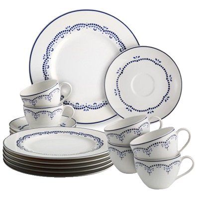 18 teiliges Villeroy & Boch Gallo Design Daily Blue Kaffeeservice für 42,99€ (statt 75€)