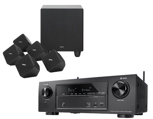 Denon AV Receiver X1400H und Denon SYS 2020 5.1 System im Bundle für 499€ (statt 580€)