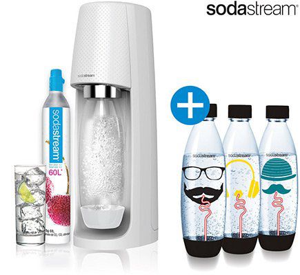 SodaStream Spirit Wassersprudler + 3 Extraflaschen für 65,90€ (statt ~103€)
