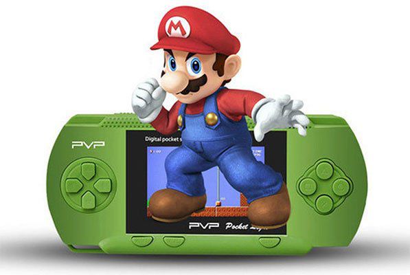 PVP3000   Handheld mit 100 Retrogames & 2,8 Display für 8,56€